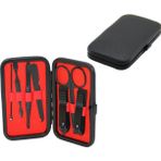 Ayder 7 PCS - SİYAH MANİKÜR - PEDİKÜR SETİ SİYAH CÜZDAN MODELİ ÇANTALI (Timya/Go1395) 197285