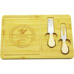 Ayder BIÇAK SAĞ 19X29CM -1.5CM AHŞAP BAMBU KAHVALTI PEYNİR SUNUM TABAK 2PEYNİR BIÇAK=AHŞAP SAPLI (Timya/Go