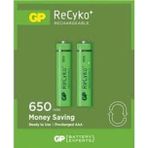 Ayder GP RECYKO 650mAh AAA ŞARJLI İNCE PİL 63C092 2Lİ KART (Timya/Go1395) 205166