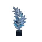 Ayder Online Satış 18cm-35cmlik ebatlarda kırılmaz polyester,yaprak desenli aynalı kaideli biblo