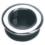 Ayder Plastik Yuvarlak Gömme Kulp M.Krom R 2503-2 - Mobilya Hırdavatı