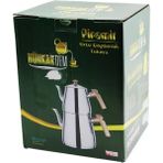 Ayder Timya PİRAMİT ORTA BOY ÇELİK ÇAYDANLIK SETİ - TAKIMI RENKLİ BAKALİT KULP ÜST DEMLİK : 1.1LT - ALT SULUK: 2LT KENDİNDEN SÜZGEÇLİ (Timya/Go1395) 199828