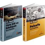 Aydın 11. Sınıf Edebiyat + Felsefe Soru Bankası Seti 2 Kitap 2023