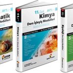 Aydın 2024 11. Sınıf Matematik + Kimya + Biyoloji Ders İşleyiş Seti 3 Kitap