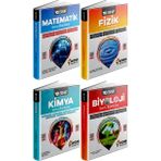 Aydın 2025 10. Sınıf Matematik + Fizik + Kimya + Biyoloji Konu Özetli Soru Seti 4 Kitap