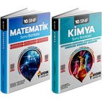 Aydın 2025 10. Sınıf Matematik + Kimya Konu Özetli Soru Bankası Seti 2 Kitap