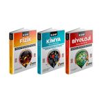 Aydın 2025 9. Sınıf Fizik + Kimya + Biyoloji Soru Bankası Seti 3 Kitap