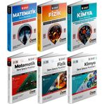Aydın 2025 9. Sınıf Matematik + Fizik + Kimya Ders Anlatım Fasikülleri Konu Özetli Soru 6 Kitap
