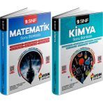 Aydın 2025 9. Sınıf Matematik + Kimya Konu Özetli Soru Bankası Seti 2 Kitap