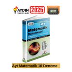 Aydın 2025 Ayt Matematik 10 Adet Video Çözümlü Branş Deneme+Kronometre