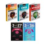 Aydın 9. Sınıf Fizik Kimya Biyoloji Soru Ve Anla Kazan Paragraf Dil Bilgisi Deneme 5Li Set