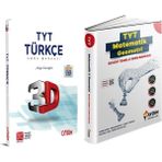 Aydın Matematik Geometri Beceri Temelli Soru Bankası - Çözüm Yayınları 3D TYT Türkçe 2'li Set