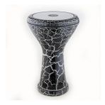 AYDIN MÜZİK Siyah Desenli Darbuka+Kılıf