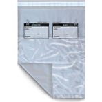 Aydın Plastik Cepli Gri Kargo Poşeti 24X30+5 cm - 100'lü
