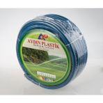 Aydın Plastik Kalın Takviyeli Zebra Bahçe Hortumu Sulama Hortum 1/2" - 50 metre