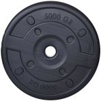 Aydın Sport Siyah Renkli 5 kg Dambıl Ağırlık Plakası
