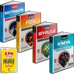 Aydın Yayınları 9.sınıf Kimya Fizik Biyoloji Matematik Soru Bankası Seti Yeni Müfredat - Paragraf Kitabı ile