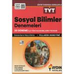 Aydın Yayınları Aydın TYT Sosyal Bilimler 20 Deneme Üniversite Hazırlık İçin ÖSYM Tarzında Sorular
