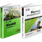 Aydın Yayınları AYT Biyoloji Soru + Ders İşleyiş Seti 2 Kitap 2023