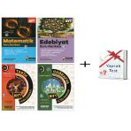 Aydın Yayınları Ayt Edebiyat + Matematik +Miray Coğrafya+ Tarih Soru Bankası+Hediye (4 Kitap)
