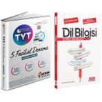 Aydın Yayınları TYT Fasikül 5 Deneme ve Ankara Kitap Merkezi Yayınları Dil Bilgisi Soru Bankası Seti 2 Kitap