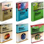 Aydın Yayınları TYT Fizik-Kimya-Biyoloji Soru Bankası ve Deneme Seti 6 Kitap