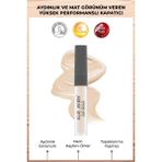 Aydınlık Görünüm Sağlayan Yoğun Likit Göz Altı Kapatıcısı - Liquid Concealer 101 Light Ivory