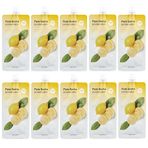 Aydınlık ve Pürüzsüz Görünüm Sunan Uyku Maskesi Pure Source Pocket Pack (Lemon)