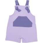 Aydodo Bicolor Bebek Salopet - Lila - 9 - 12 Ay