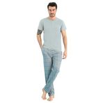 Aydoğan Erkek Modal Kısa Kollu Gri Pijama Takımı (Gri, M)