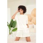 Aydoğan Kadın Beyaz%95 Lyocell%5 Elasthan Pijama Takımı XL Beyaz