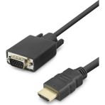 Aydogan's HDMI To VGA Görüntü Kablosu 1080P 1.8 M - Siyah HDX7872