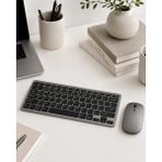 Aydogan's Kablosuz Bluetooth Klavye Mouse Seti Şarjlı Tablet Laptop Uyumlu - Renkli