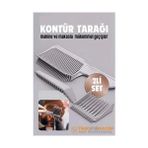 Aydogan's Kuaför Berber Kavisli Kontur Kesim Tarağı 2 Li Set