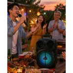 Aydogan's Rgb Işıklı Bluetooth Karaoke Hoparlör Mikrofonlu USB Tf Kart Destekli Taşınabilir Speaker - 1