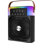 Aydogan's Taşınabilir Sprey Fan Rgb Işıklı Mini Klima Soğutucu Nemlendirici USB Şarjlı - Renkli - 1