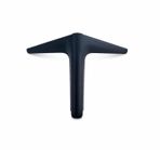 Aydos 12 Cm Mat Siyah Metal Mobilya Ayağı Kanepe Koltuk Dolap Ayağı Modern Sağlam Şık Tasarım