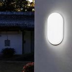 Aydos 20W Oval Beyaz Led Nemliyer Armatür – Ip65 Su Geçirmez Tavan/Duvar Lambası, 6500K Beyaz Işık, 2000 Lümen, 27X16.7 Cm, İç Dış Mekan Kullanıma Uygun, Banyo Balkon Bahçe Aydınlatması