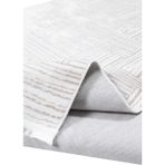 Ayduran Halı Classi Bambu Saten Ipeksi Floşlu Kaymaz Taban Yıkanabilir Halı - Çok Renkli - 100 x 320 cm