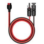 AYECEHI Güneş Adaptörü Kablosu Güneş Enerjisi Adaptör Konektörü 3,3 ft Erkek ve Dişi Güneş Paneli Kablo Kitleri -12AWG 1m/3,2ft
