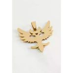 Ayena Moda AYB90109 Çift Başlı Kartal Çelik Kolye Ucu 3,5 Cm