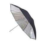 Ayex 33 inç 84 cm Siyah Gümüş Stüdyo Reflektör Şemsiyesi