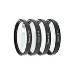 Ayex 58mm Close-Up Filtre Seti – 4’lü Diyopter (+1, +2, +4, +10) | Optik Cam | Taşıma Çantalı