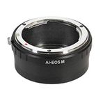 ayex AI-EOS Lens Adaptörü Canon EOS M İçin Nikon F Lens Kullanım Adaptörü
