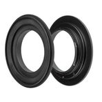 Ayex Canon Eos Makineler İçin 72 mm Ters Objektif Adaptörü