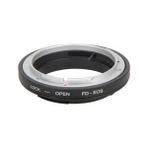 Ayex Canon FD Lens Kullanım Adaptörü Canon Eos İçin Uyumlu Makro Çekim İmkanı Sağlar