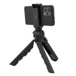 Ayex F6 2-in-1 Katlanabilir Masa Tripod & Selfie Stick – Telefon Tutucu ve Bluetooth Uzaktan Kumandalı