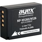 Ayex Fujifilm X-Pro3, X-T20, X-T30 Için Ayex NP-W126S NP-W126 Batarya