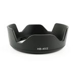 Ayex HB-45II Lens Parasoley – Nikon AF-S DX 18-55mm f/3.5-5.6G / VR/VR II ile Uyumlu | Parlama ve Yansıma Önleyici Petal Lens Hood | Dayanıklı ABS Tasarım