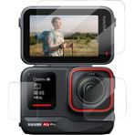 Ayex INSTA360 Ace / Ace Pro Temperli Cam Ekran ve Lens Koruyucu Film Seti